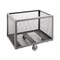 Pucel See-Thru Box Truck, 24 in W x 42 in H x 24 in D, Gray STBT-2442 - alternate 1