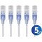 Monoprice SlimRun Cat6A Ethernet Patch Cable - Snagless RJ45_ UTP_ Pure Bare Cop 33218 - alternate 1