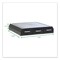 Mind Reader Perch Monitor Stand and Desk Organizer, 13.46in x 12.87in x 2.72in, Black/Silver MONSTA3D-BLK - alternate 13