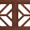 Baxton Studio Kalare Wood Headboard with Geometric Cutout Design, Full 265-14464-ZORO - alternate 5
