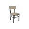 Bfm Seating Bristol Chair - Grade 4 Upholstered Seat & Back - Steel Frame - Sand Black Finish 4301CSTT002-SB - alternate 1