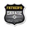 Signmission Father's Garage I Can Fix Everything But Stupid, 18 Inch X 18 Inch, Plastic Sign SHI-P-18-490-FATHER - alternate 1