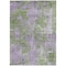 Homeroots 5' X 8' Green and Purple Abstract Washable Non Skid Indoor Outdoor Area Rug 564273 - alternate 7