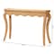 Bali & Pari Deborah Natural Rattan Console Table 268-14690-ZORO - alternate 7