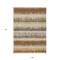 Homeroots 9' X 12' Brown Beige And Ivory Striped Washable Indoor Outdoor Area Rug 598368 - alternate 8