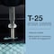 Teks #10 x 1 in Standing Seam Panel Roofing Screw, Pancake Head, Star Drive, T-25 Bit Incl., Zinc, 360PK 21601 - alternate 6