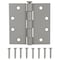 Prosource Square Corner Door Hinge, Steel, Gray, Loose Pin, 180 deg Range of Motion, Screw Mount Mounting LR-017-PS - alternate 1