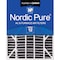 Nordic Pure 20x25x6 Plus Carbon Pleated Air Filter, High Capacity, MERV 12 20x25x6ASGPM12C-1 - alternate 1