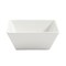 Gibson Everyday Hard Square 12 Piece Fine Ceramic Dinnerware Set in White 122729.12R - alternate 6