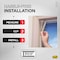 M-D Building Products 84 in. Beige Premium Rubber PLATINUM Top and Sides Door Seal for Doors with Kerf/Channel 91892 - alternate 7