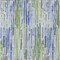 Homeroots 9' X 12' Sky Blue And Fern Green Striped Washable Indoor Outdoor Area Rug 617696 - alternate 9