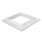 Everflow Icemaker Outlet Box Square Faceplate Replacement; White ABS SB100-1 - alternate 5
