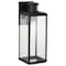 Nuvo Luca, Large Outdoor Lantern, Sand Black Finish, Clear Beveled Glass 60/8512 - alternate 6