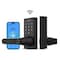Philips Wi-Fi Smart Deadbolt Lock/Lever All in One Combo with Fingerprint Reader DDLOM1020X-1HW-MB - alternate 4
