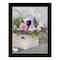 Homeroots Fresh Garden Basket Black Framed Print Wall Art 530171 - alternate 4