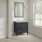 James Martin Vanities Myrrin 30" Single Vanity, Carbon Oak w/ 3 CM Victorian Silver Silestone Top 485-V30-CBO-3VSL - alternate 9