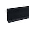 Zoro Select Wall Base Molding, 4 ft L, Black 820N71 - alternate 7