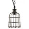 Sunlite Iron Rust Vintage Inspired Cage Pendant Light Hexagon Fixture, Industrial E26 Base 3' Cord 07011-SU - alternate 1