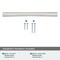 Amerock Willow 6-5/16 inch (160mm) Center-to-Center Polished Chrome Cabinet Pull, 10PK 10VMP3731226 - alternate 4