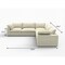 Homeroots Khaki Linen Blend Modular L Shaped Five Piece Corner Sectional 716927 - alternate 5