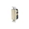 Leviton Wall Switch, Rocker, 3 A, Ivory 56081-2I - alternate 1