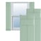 Ekena Millwork True Fit PVC, Two Board Joined Board-n-Batten Shutters, Seaglass, 10 3/4W x 67H, PR TFP101BBF11X067SG - alternate 1