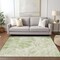 Homeroots 3' X 5' Sage And Ivory Abstract Washable Indoor Outdoor Area Rug 614263 - alternate 8