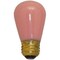 Ilc Replacement Incandescent Bulb, 10W, 120V AC, S14 LIGHT BULB / LAMP 10S14/ROSE - alternate 1