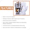 Supremeplus Cut & Impact Resistant Goatskin Leather Gloves, White & Black, Size: XL, Pair 1 SP-5932 - alternate 4