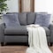 Lavish Home 18-Inch Faux Fur Pillows 4-Pack Square Decor ative Pillow Insert and Shag Cover Set SH-BUND159 - alternate 6