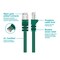 Monoprice Cat6A Ethernet Patch Cable - Snagless RJ45_ 550Mhz_ STP_ Pure Bare Cop 24356 - alternate 2