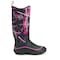 Muck Boot Co Women's Hale Tall Rubber Boot, Plain Toe, 15" Height, Black/Muddy Girl, 8 HAW-MSMG-MNS-080 - alternate 6