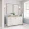 James Martin Vanities Chicago 60" Double Vanity, Glossy White, w/ 3 CM Tajnar Eclos Top w/FreePower Wireless Charger 503-V60D-GW-FTJR - alternate 8
