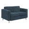 Office Star Products Pacific Love Seat, Navy PAC52-S76 - alternate 7