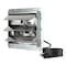 Iliving Silver 10 in. 600 CFM Electric Powered Variable Speed Wall-Mounted Shutter Exhaust Fan ILG8SF10V - alternate 4