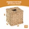 Vintiquewise Water Hyacinth Wicker Square Tissue Box Cover QI003631.SQ - alternate 6