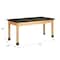 Diversified Spaces Table, Black/Oak, Wood Frame, 500 lb. Cap. P7302BK30N - alternate 9