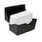 Innovative Storage Designs Black Index Card Holder, 5" x 8", 3PK 45003 - alternate 3