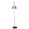 Leisuremod Arco Arched Floor Lamp 75.6in Height with Black Round Marble Base and Metal Dome Lamp Shade, Silver ALBL-SL-13SL - alternate 9
