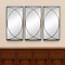 Homeroots Set of Three Black Iron Framed Accent Mirror, 3PK 485102 - alternate 6