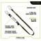 Frontline Oil and Gas 6' Single Leg Lanyard with Snap Hooks LIS61SDL - alternate 5