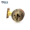 Ecs Hardware Durable Combo Lockset w/ Single Knob & Deadbolt, Entrance, Antique Bronze, Grade 3 SC1 ECSH-3607-AB-SC1 - alternate 6