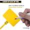 Kable Kontrol Identification & Tamper Proof Cable Zip Ties, 9 in L, Yellow, Nylon Co-polymer, 80 lbs Strength CTWO-9-100-YW - alternate 7