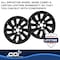 Coast2Coast WHEEL COVER, 4PK IWCIMP479BLK - alternate 5