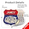 Signmission James's Garage, 6 inch X 6 inch, Vinyl Decal, 5PK SHI-D-5PACK-6-383-JAMES - alternate 6