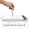 Happimess 8-Gallon 30L Lemon Scented Drawstring Trash Can Liner, White, 20-Count, 1-Pack of 20 Liners HPM3100A-W-1SET - alternate 4