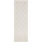 Homeroots 6' Ivory And White Geometric Indoor Outdoor Area Rug 556290 - alternate 7