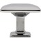 Designperfect 1-3/16 Overall Length Square Cabinet Knob, Polished Chrome DPA-S94KPC - alternate 5