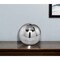 Homeroots 12" Silver Buffed Aluminum Decorative Orb Tabletop Sculpture 354597 - alternate 4