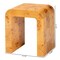 Bali & Pari Revelle Modern and Contemporary Natural Light Mappa Real Burl Wood End Table 249-13930-ZORO - alternate 8